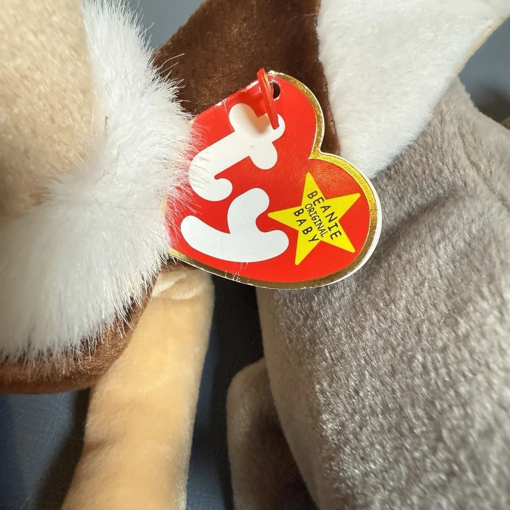 TY Original Beanie Babies Lot Of 5 Spike 94 Bongo 95 Stretch 97‎ Mel 96 Punch 96